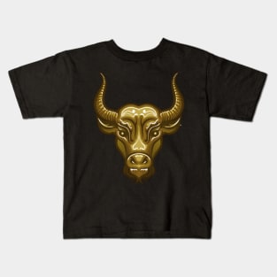 Zodiac Sign of Taurus Kids T-Shirt